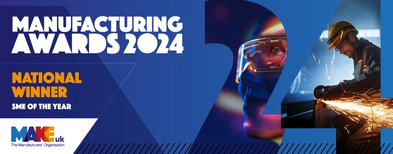 Manufacturing Awards 2024 - National Winner SME of the Year Banner